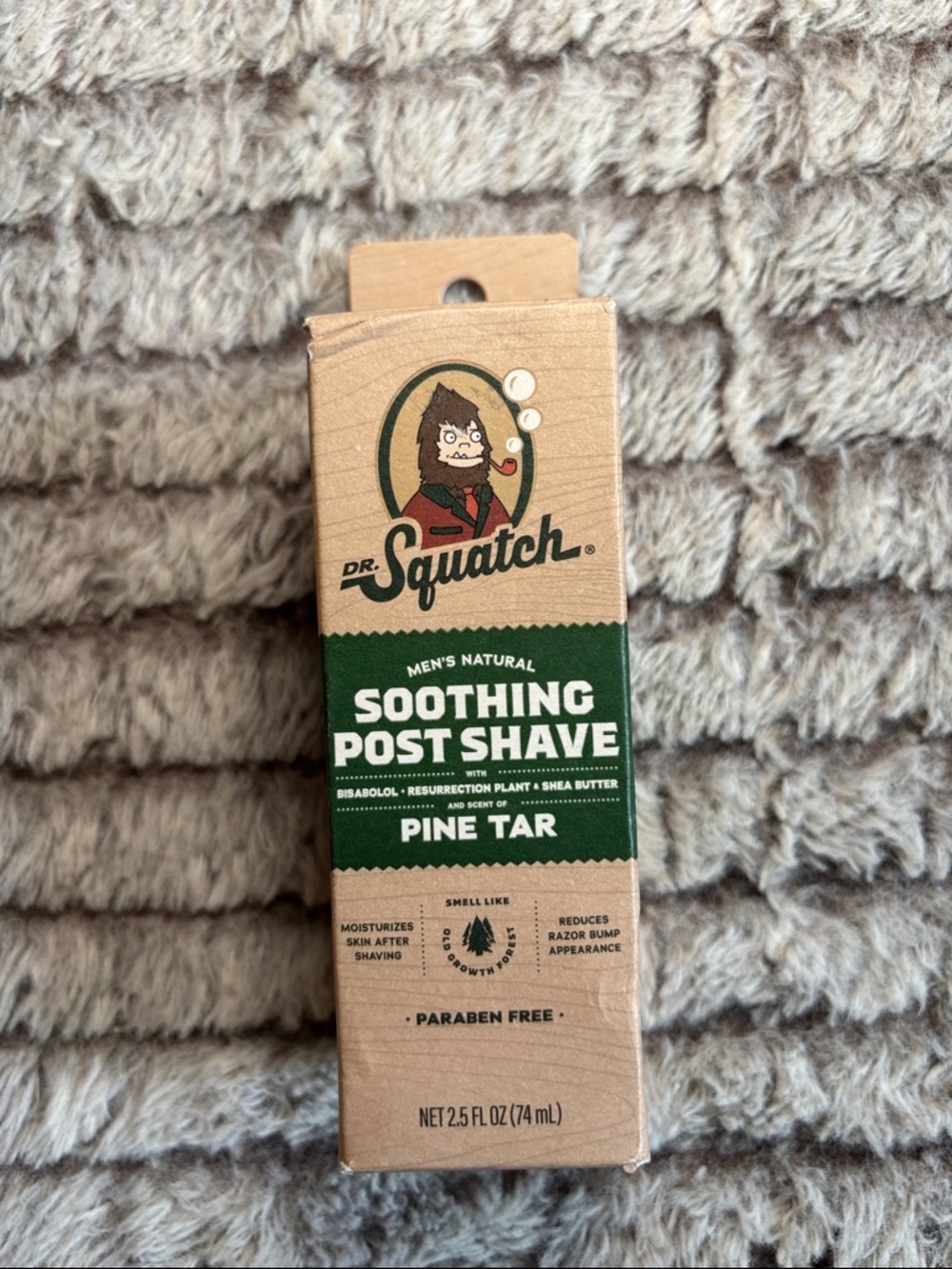 Dr. Squatch Men's Soothing Post Shave - Pine Tar